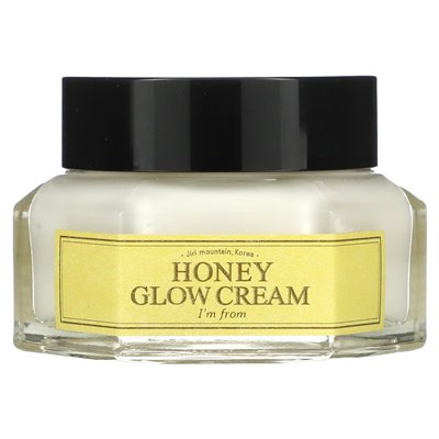 Pochodzę, miód krem ​​glow, 1,76 uncji (50 g)