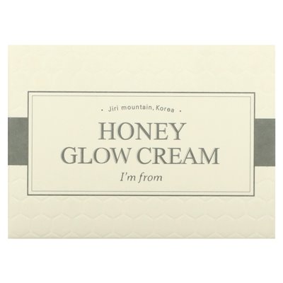 Pochodzę, miód krem ​​glow, 1,76 uncji (50 g)
