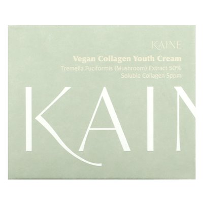Kaine, vegane Collagen Youth Cream, Jugendcreme mit Kollagen, 50 ml (1,69 fl. oz.)