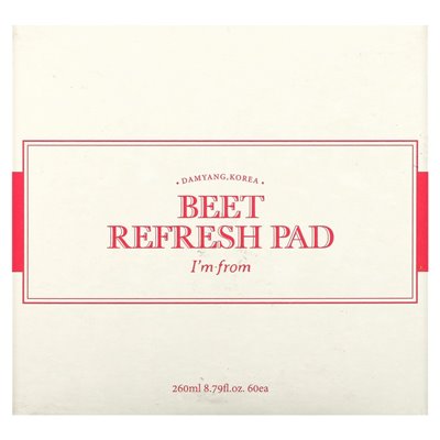 I Come From, Rote Beete Erfrischung, 60 Pads, 8,79 fl oz (260 ml)