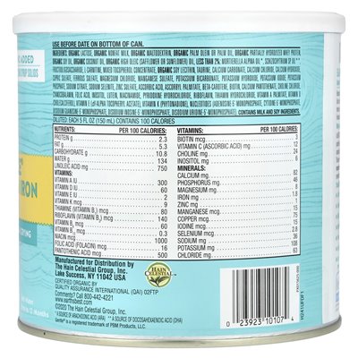Najlepsza, organiczna delikatna formuła niemowląt z żelazem, narodziny do 12 miesięcy, 21 uncji (595 g) Najlepsza, organiczna delikatna formuła niemowląt z żelazem, narodziny do 12 miesięcy, 21 uncji (595 g)