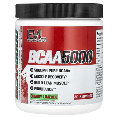 Evlution Nutrition, BCAA5000, Kirschlimonade, 8,78 oz (249 g)