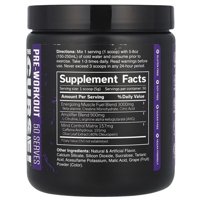 JNX Sports, The Curse! ® Pre-trening, Dark Grape, 8,8 uncji (250 g) JNX Sports, The Curse! ® Pre-trening, Dark Grape, 8,8 uncji (250 g)