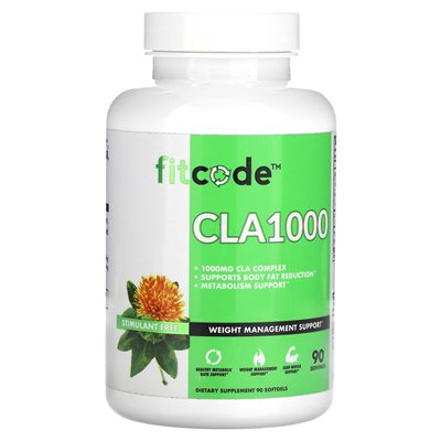FitCode, CLA1000, 1000 mg, 90 miękkich