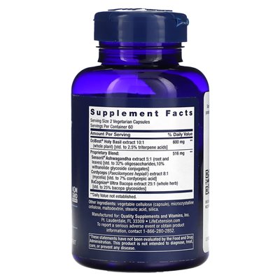 Life Expansion, Adrenal Energy Formula, 120 vegetarische Kapseln Life Expansion, Adrenal Energy Formula, 120 vegetarische Kapseln