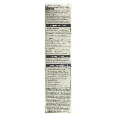 L'Oréal, Perfect Age, Zellerneuerung, Mitternachtsserum, 30 ml