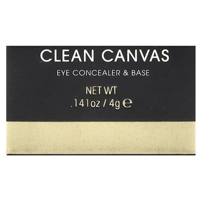 Gerard Cosmetics, Clean Canvas, Eye Concealer and Foundation, Medium, 0.141 oz (4 g)