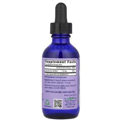 Eidon Ionic Minerals, Zink, Flüssigkonzentrat, 2 oz (60 ml)