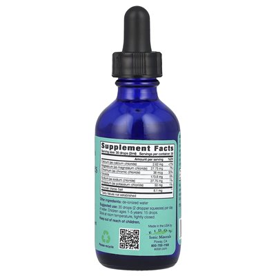 Eidon Ionic Minerals, Electrolytes, Liquid Concentrate, 2 oz (60 ml)