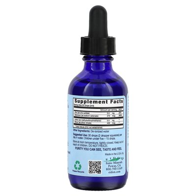 Eidon Ionic Minerals, Ionische Mineralien, Immununterstützung, Flüssigkonzentrat, 2 oz (60 ml)
