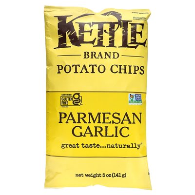 Kettle Foods Kartoffelchips, Parmesan-Knoblauch, 5 oz (141 g)