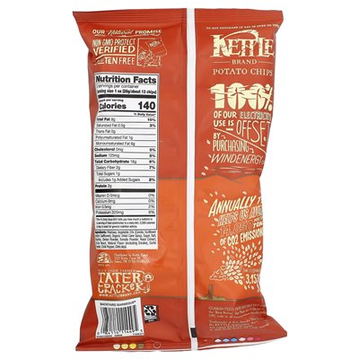 Kettle Foods Potato Chips Backyard Grill 5oz (141g)