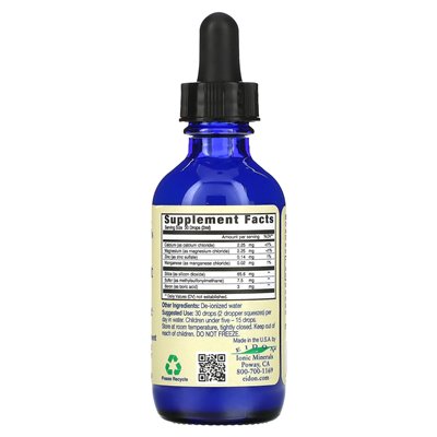 Minerały jonowe Eidona, minerały jonowe, podparcie kości, koncentrat ciekłego, 2 uncje (60 ml)