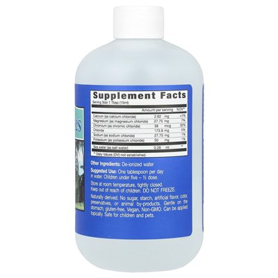 Minerały jonowe Eidona, elektrolity, 18 uncji (533 ml)