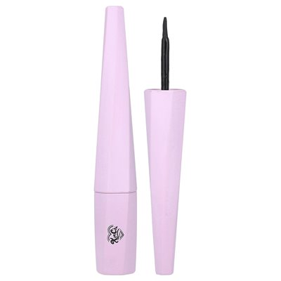 Kimchi Chic Beauty, Stage Proof Liquid Liner®, 02 Filzstiftpinsel, Schwärzestes Schwarz, 0,1 Fl Oz (3 ml)