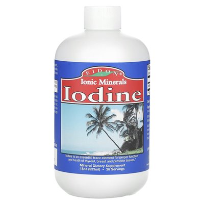 Eidon jonowe minerały, minerały jonowe, jod, 18 uncji (533 ml) Eidon jonowe minerały, minerały jonowe, jod, 18 uncji (533 ml)