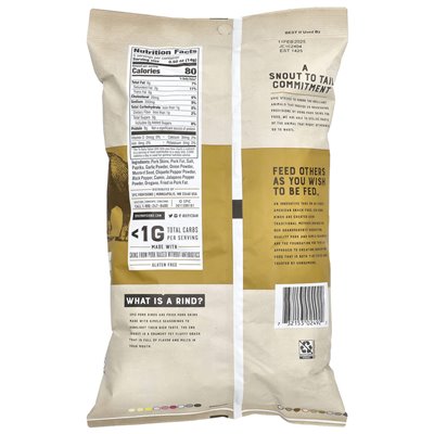 Epic Bar, Schweineschwarten, BBQ-Gewürz, 2,5 oz (70 g)