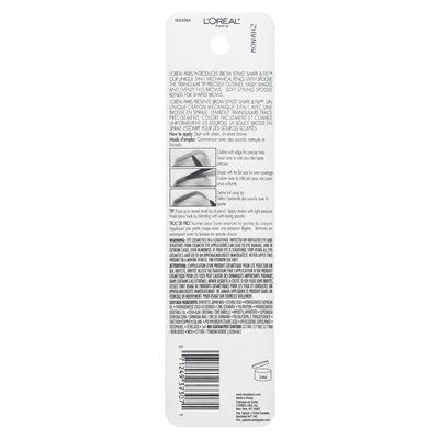 L'Oréal, Brow Stylist Kształt i wypełnienie, 405 ciemna blondynka, 0,008 uncji (250 mg)