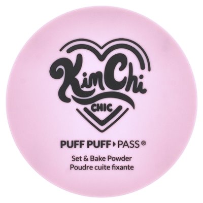 Kimchi Chic Beauty, Puff Pass®, Set &amp Bake Powder, PPP05 Suntan, 0,85 uncji (24 g)