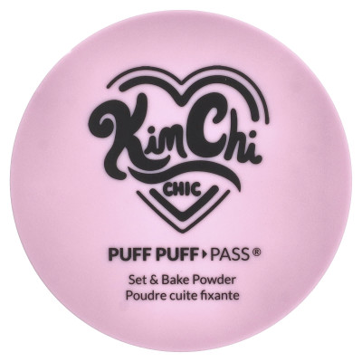 Kimchi Chic Beauty, Puff Pass®, Set & Bake Powder, PPP03 durchscheinend, 0,85 oz (24 g)