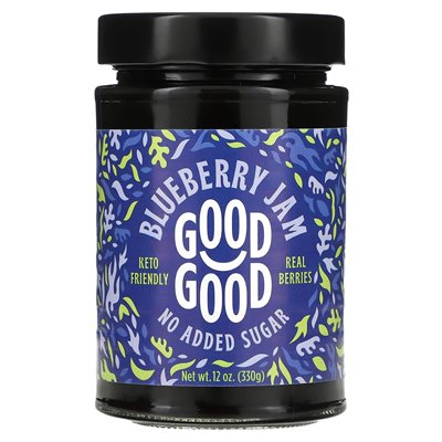 Good Good, Blueberry Jam, 12 oz (330 g)