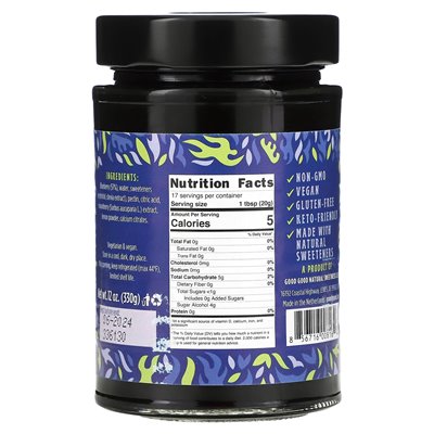 Good Good, Blueberry Jam, 12 oz (330 g)