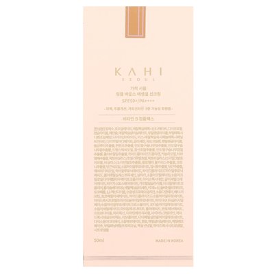 Kahi, Wrinkle Bounce Essential Suncream, SPF 50+ PA +++, 50 ml