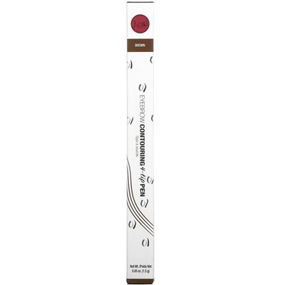 J.Cat Beauty, Contouring 4-Tip Pen, ETP102 Brown, 0,05 uncji (1,5 g)