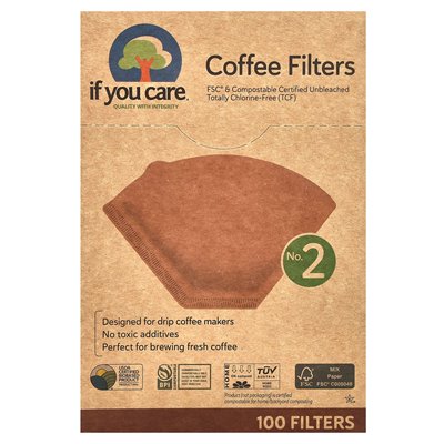 If you care, Kaffeefilter, Nr. 2, 100 Filter