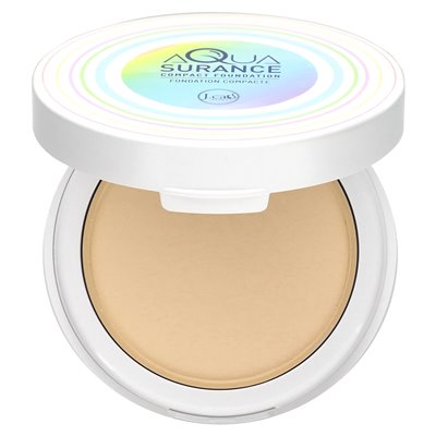J.Cat Beauty, Aquasurance Compact Foundation, ACF101 Ivory, 0,31 uncji (9 g) J.Cat Beauty, Aquasurance Compact Foundation, ACF101 Ivory, 0,31 uncji (9 g)
