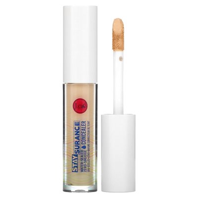 J.Cat Beauty, Staysance, wasserfester, fleckenfreier Concealer, Custard SHC107, 0,16 fl oz (4,8 ml)