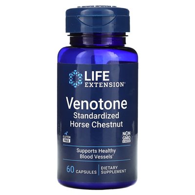 Life Extension, Venotone, standardisierte Rosskastanie, 60 Kapseln