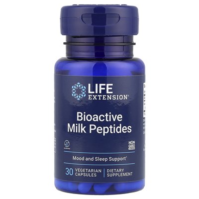 Life Extension, Bioactive Milk Peptides, 30 Vegetarian Capsules