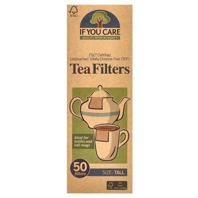 If you care, Teefilter, groß, 50 Filter