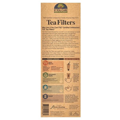 If you care, Teefilter, groß, 50 Filter