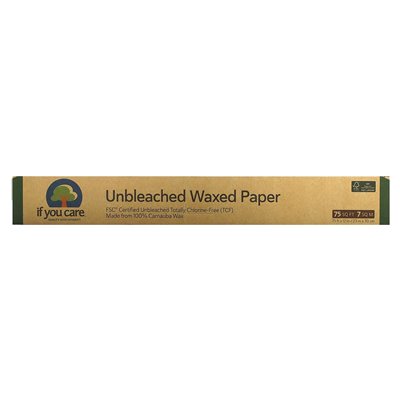 Jeśli Ci Zależy, Niebielona, Woskowana Papier, 75 stóp kw (75 stóp x 12 cali) Jeśli Ci Zależy, Niebielona, Woskowana Papier, 75 stóp kw (75 stóp x 12 cali)