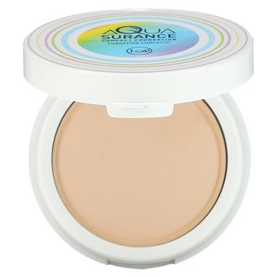 J.Cat Beauty, Aquasurance Compact Foundation, ACF101A Buff, 0,31 Unzen (9 g)