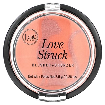 J.Cat Beauty, Love Stuck, Blusher + Bronzer, LGP106 Snookums, 0,26 uncji (7,5 g)