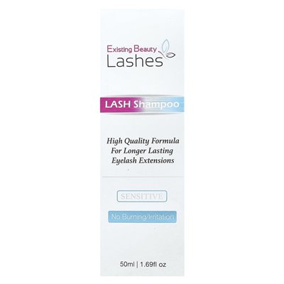 Existing Cosmetic Lashes, Lash Shampoo, 1.69 fl oz (50 ml)
