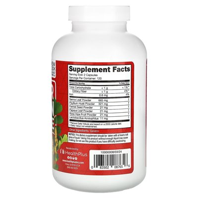 Zdrowie Plus, Super Colon Cleanse, 240 kapsułek Zdrowie Plus, Super Colon Cleanse, 240 kapsułek