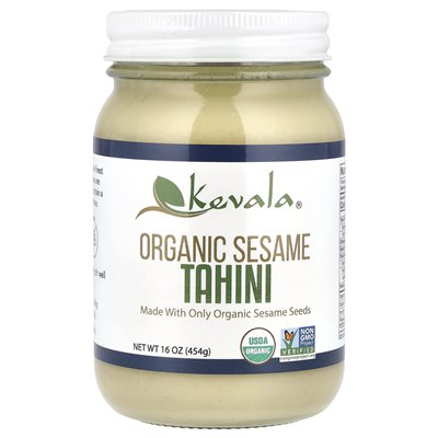 Kevala, Bio-Sesam-Tahini, 16 oz (454 g)