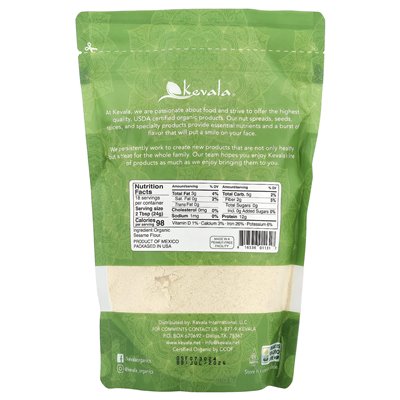 Kevala, Bio-Sesammehl, 16 oz (454 g)