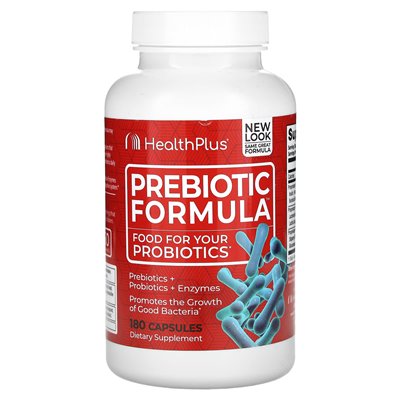 Health Plus, Präbiotische Formel, 180 Kapseln