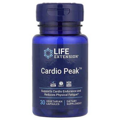 Life Extension, Cardio Peak ™, 30 kapsułek wegetariańskich