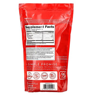 Zdrowie Plus, Psylium Husk, 24 uncje (680 g)