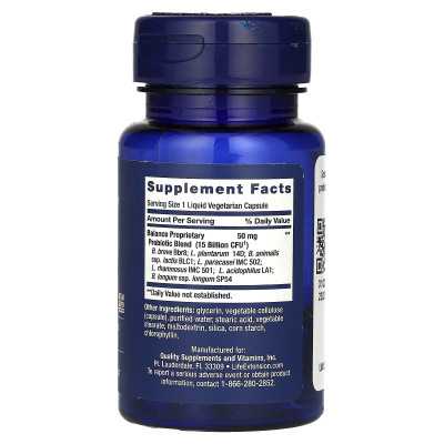 Life Extension, Florassysta, Balance, 30 Liquid Vegetarian Capsules
