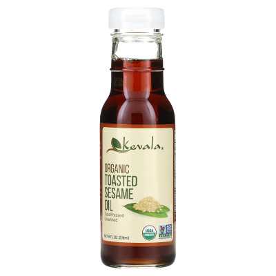 Kevala, Organic Toasted Sesame Oil, 8 Fl Oz (236 ml)