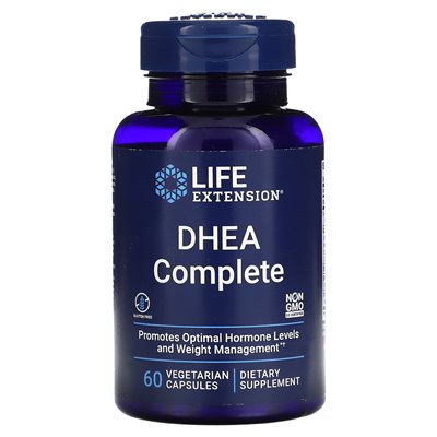 Life Extension, Dhea Complete, 60 Vegetarian Capsules