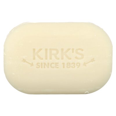 Kirk's, 100% premium olej kokosowy delikatny mydło kastyliczne, bez zapachu, 4 uncje (113 g)