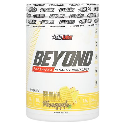 Ehplabs, Beyond, BCAA + EAA, Fidjian Pineapple, 16,3 uncji (462 g) Ehplabs, Beyond, BCAA + EAA, Fidjian Pineapple, 16,3 uncji (462 g)